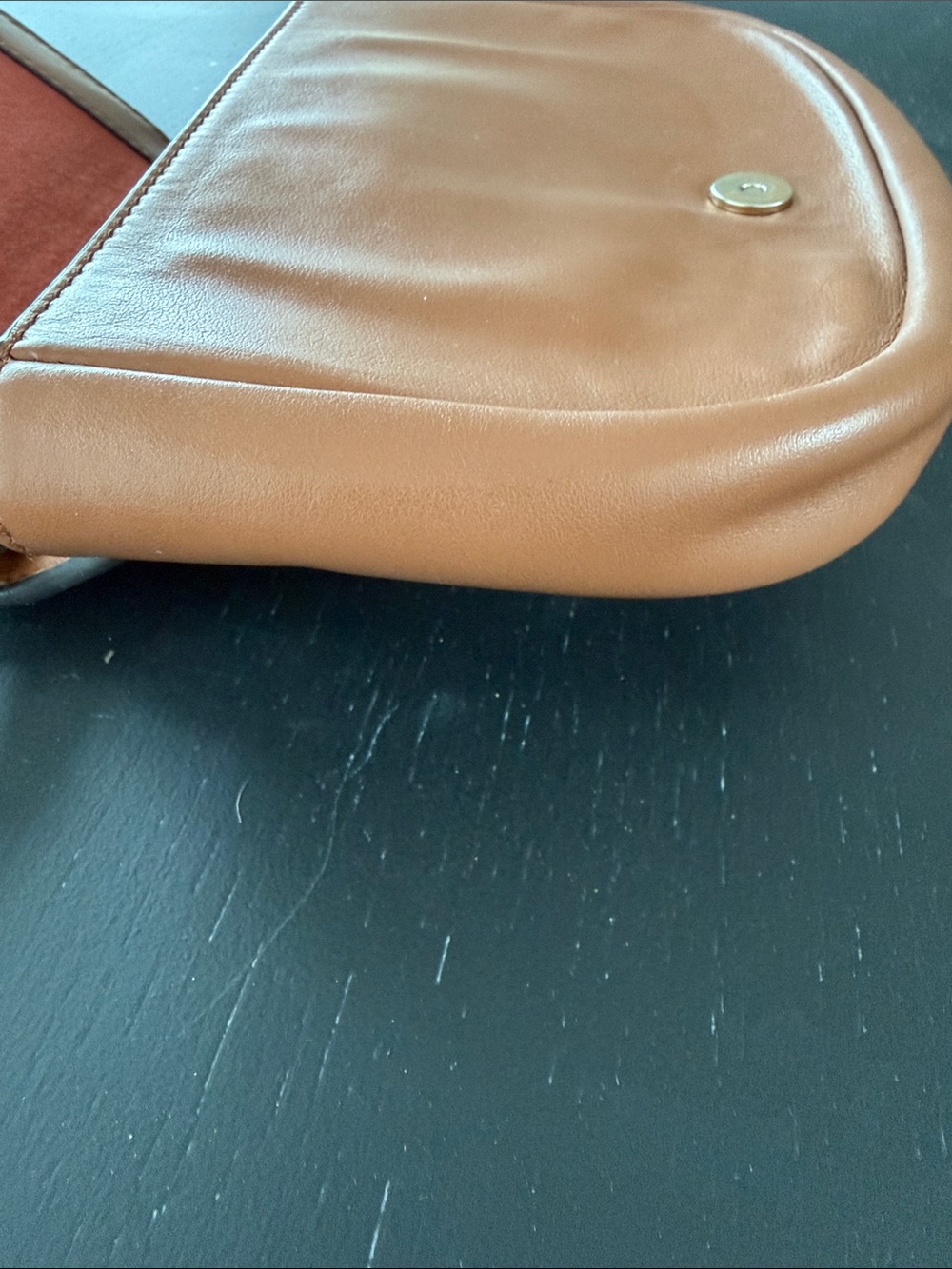 See By Chloe Tan Leather Crossbody with Signature Ring Detail - Picture 6 of 13